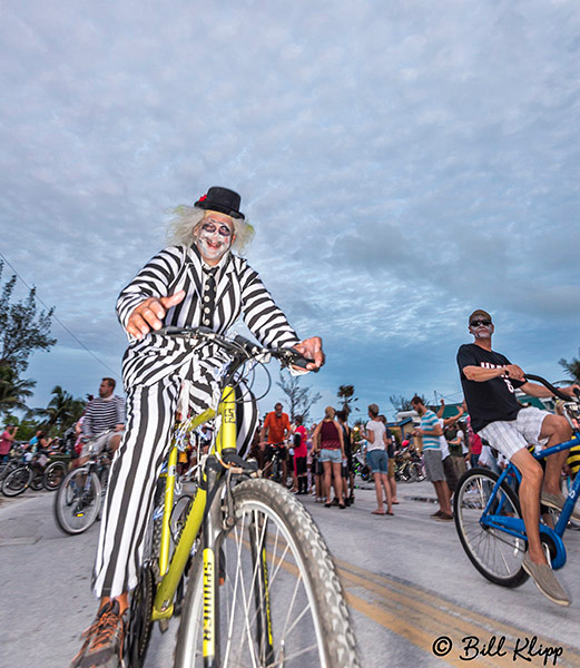 Zombie Bike Ride, Fantasy Fest 2017, "Time Travel Unravels",  Key West Photos by Bill Klipp