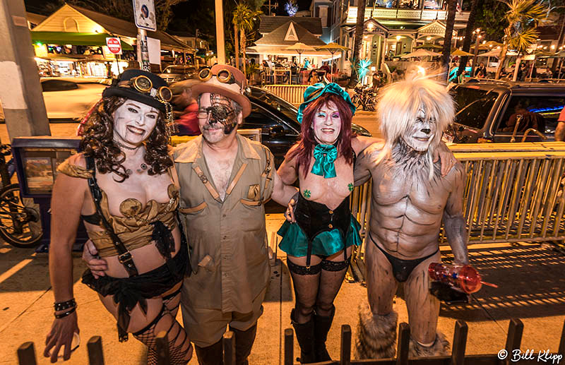 Wednesday Fantasy Fest 2017, "Time Travel Unravels",  Key West Photos by Bill Klipp