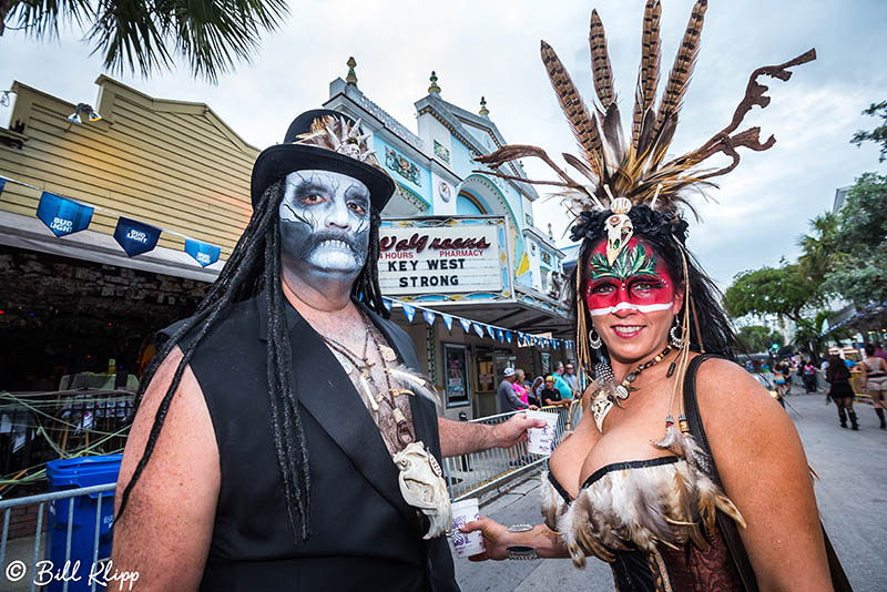 Fantasy Fest Parade, Fantasy Fest 2017, "Time Travel Unravels", Key West Photos by Bill Klipp