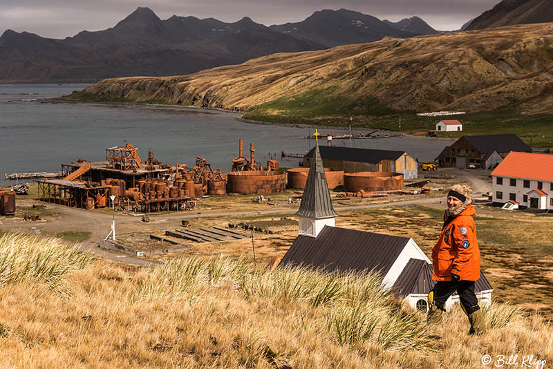 Grytviken, South Georgia Island Nov 2017, Photos by Bill Klipp