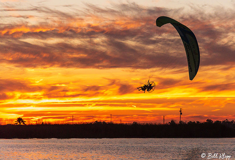 Sunset Paramotor, Discovery Bay, Photos by Bill Klipp