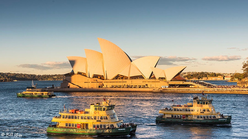 Sydney Harbor, Australia, Time Lapse 2b Photos by Bill Klipp