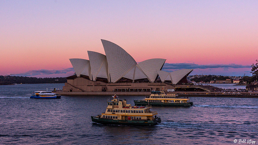 Sydney Harbor Time Lapse, Australia, Photos by Bill Klipp