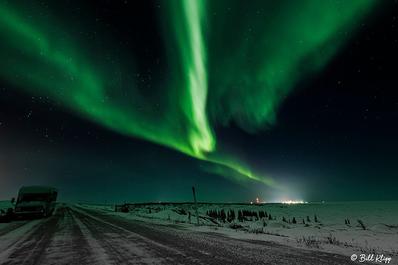 Aurora Borealis, Northern Lights, Churchill, Canada Photos by Bill Klipp