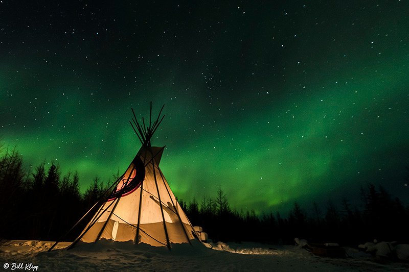 Aurora Borealis, Northern Lights, Churchill, Canada Photos by Bill Klipp