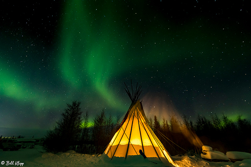 Aurora Borealis, Northern Lights, Churchill, Canada Photos by Bill Klipp